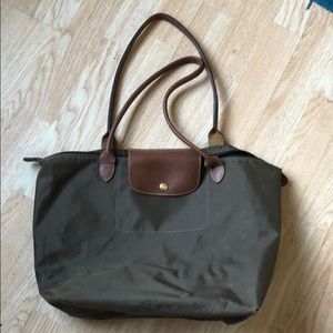 Olive Green Longchamp Bag